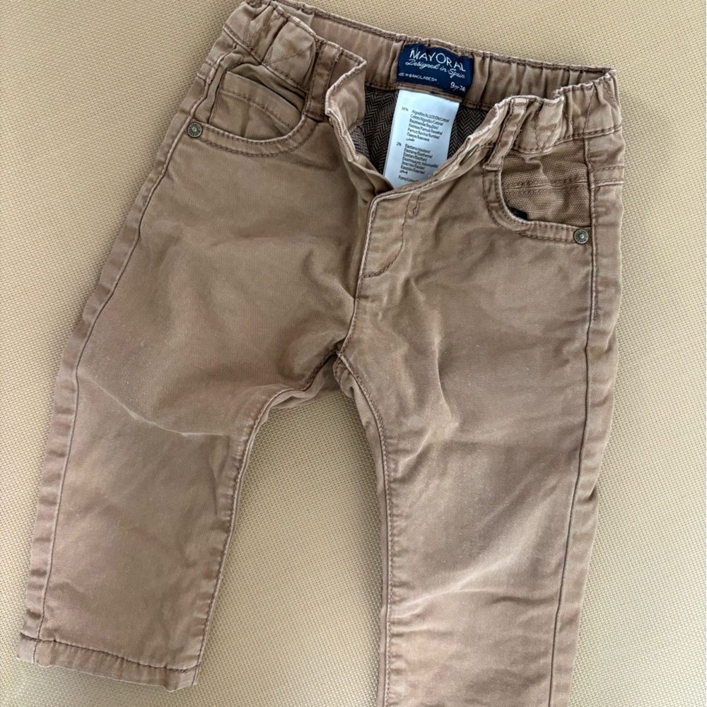 Lined pants